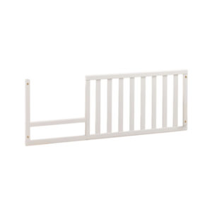 Baby wooden toddler gate in white